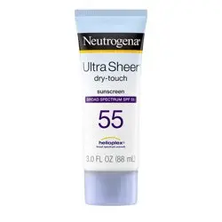Neutrogena Ultra Sheer Dry Touch Sunscreen Lotion, SPF 55, 3oz