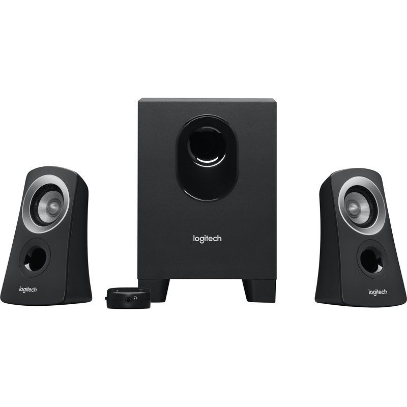 slide 6 of 6, Logitech Z313 Speaker System with Subwoofer - Black, 1 ct