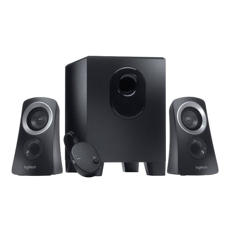 slide 1 of 6, Logitech Z313 Speaker System with Subwoofer - Black, 1 ct