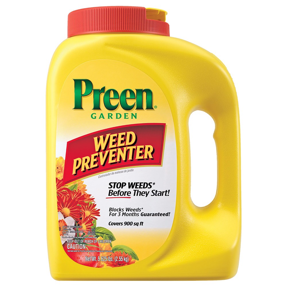 slide 1 of 6, Preen Garden Weed Preventer 5.6-lbs. 900-sq ft Pre-Emergent Herbicide, 1 ct