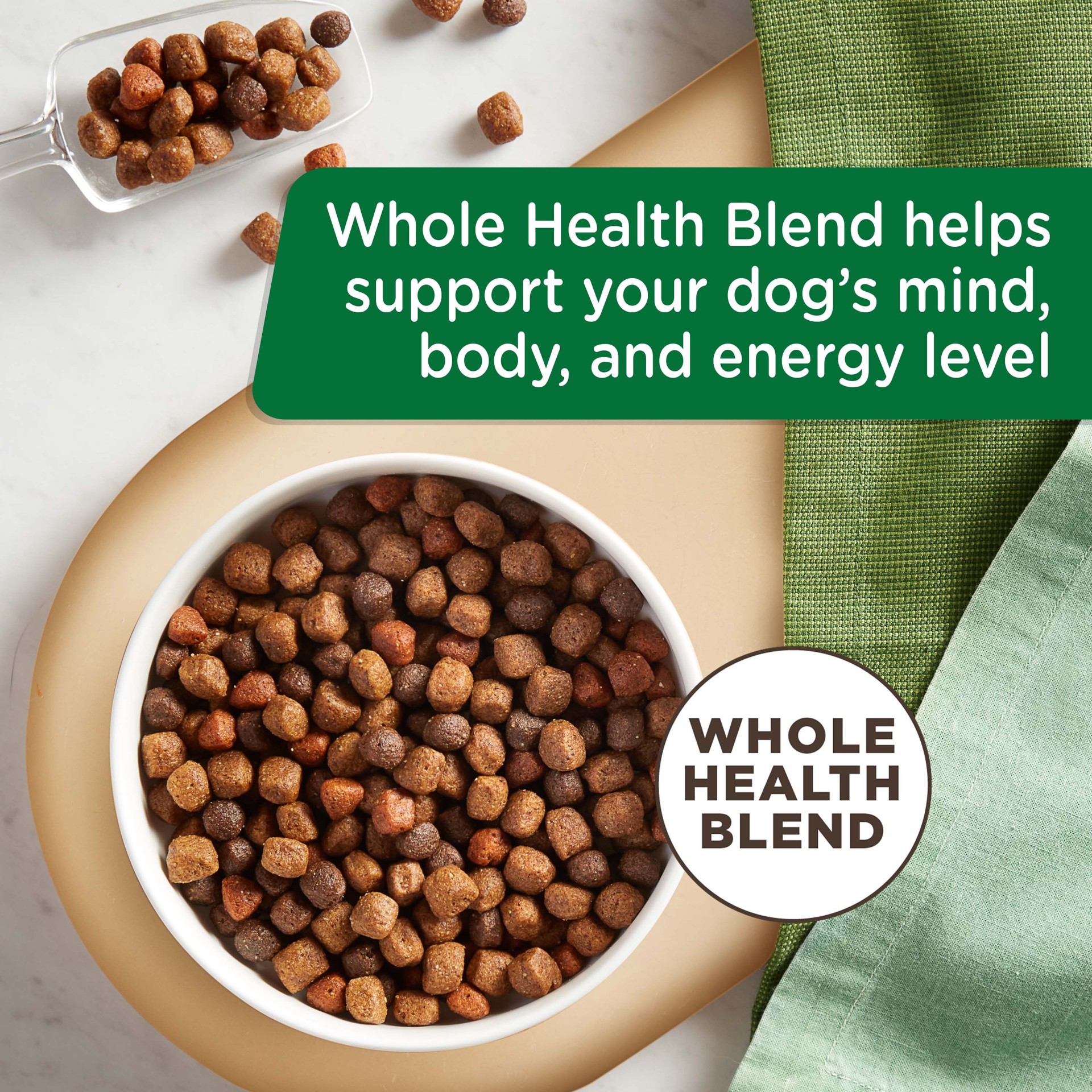 slide 7 of 9, Rachael Ray Nutrish Real Chicken & Veggies Recipe Whole Health Blend Dry Dog Food, 3.5 lb. Bag (Rachael Ray), 56 oz