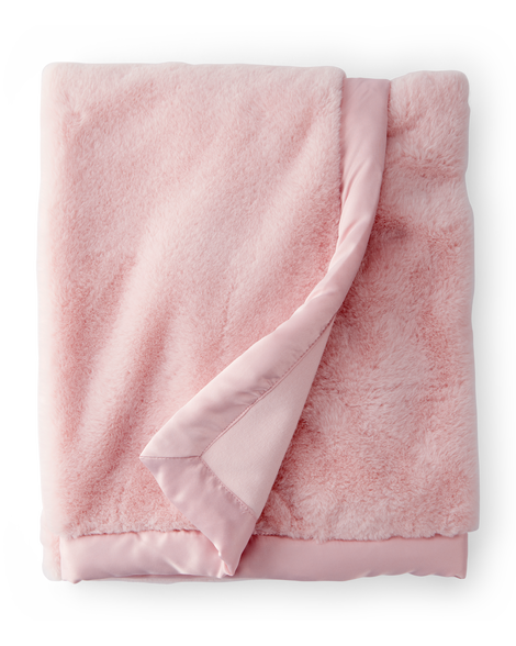 slide 1 of 1, Carter's Baby Plush Blanket - Pink Pink OSZ, 1 ct