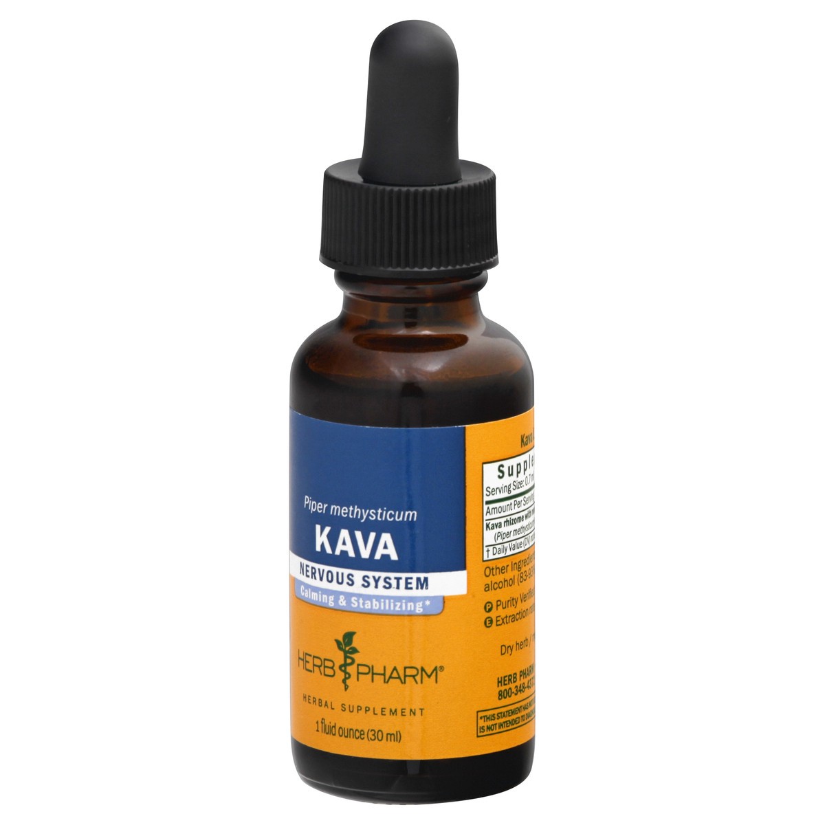 slide 13 of 13, Herb Pharm Calming & Stabilizing Kava Liquid Extract 1 oz, 1 fl oz