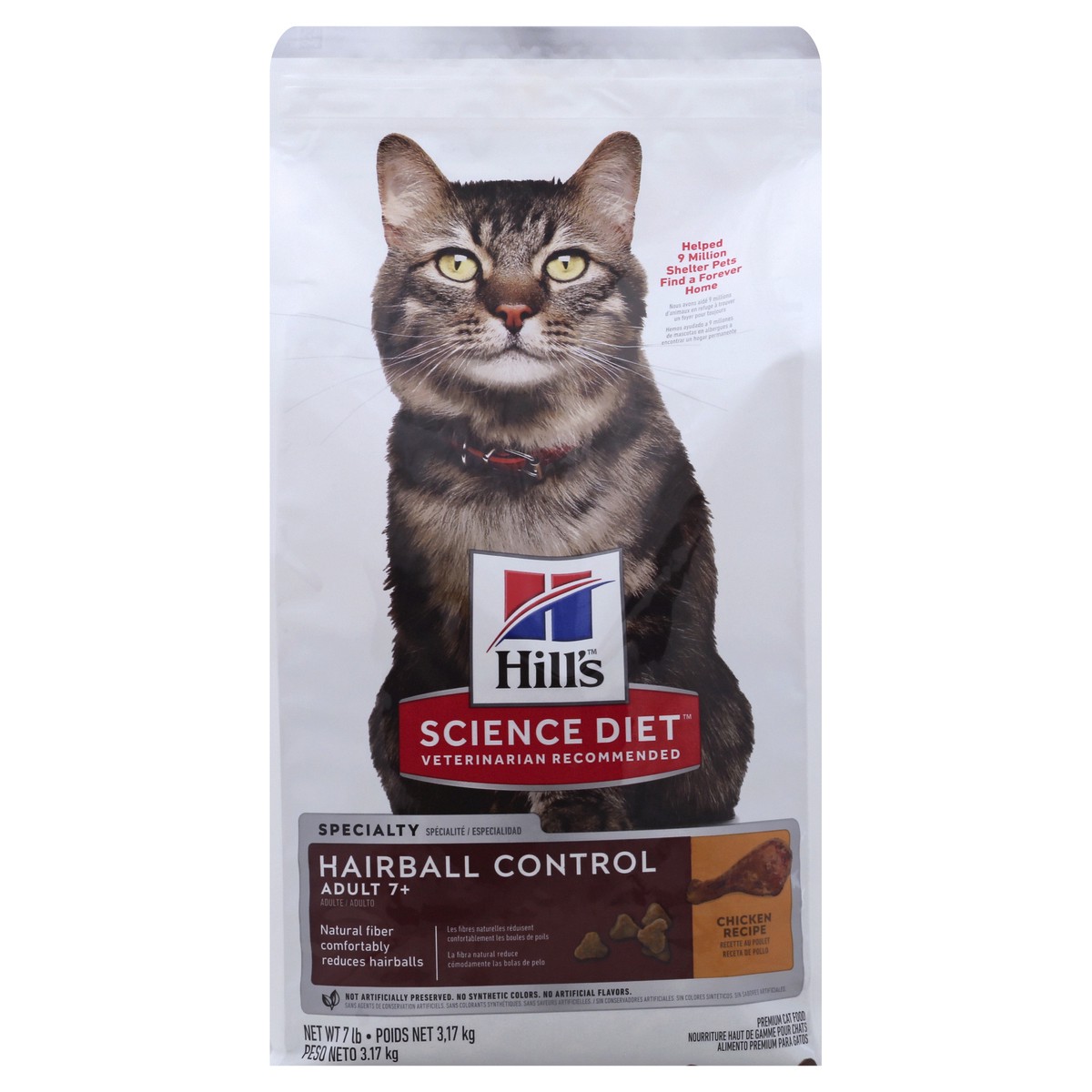 slide 1 of 12, Science Diet Cat Food 7 lb, 7 lb