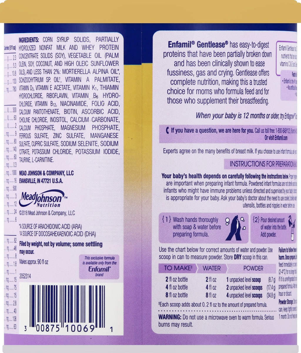 slide 8 of 8, Enfamil Infant Formula 12.4 oz, 12.4 oz