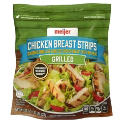 Meijer Grilled Chicken Breast Strips