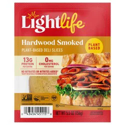 Lightlife Hardwood Smoked Plant-Based Deli Slices, 5.5 oz