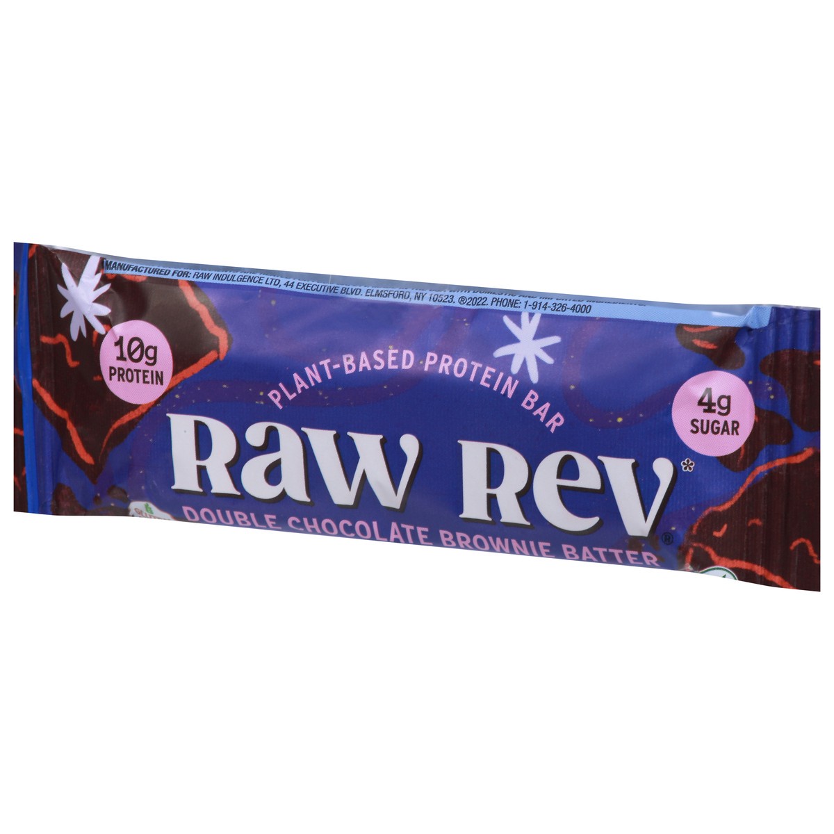 slide 3 of 9, Raw Rev Double Chocolate Brownie Batter Protein Bar 1.6 oz, 1.6 oz