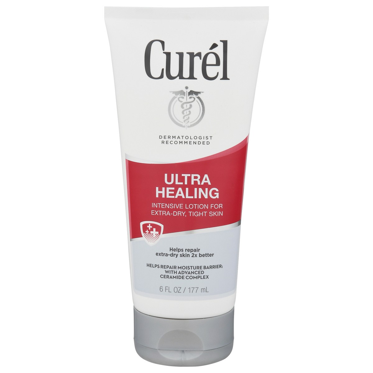 slide 1 of 5, Curél Ultra Healing Intensive Fragrance-Free Lotion For Extra-Dry Skin, Dermatologist Recommended, Ideal for Sensitive Skin, Cruelty Free, Paraben Free, 6 Oz, 6 fl oz