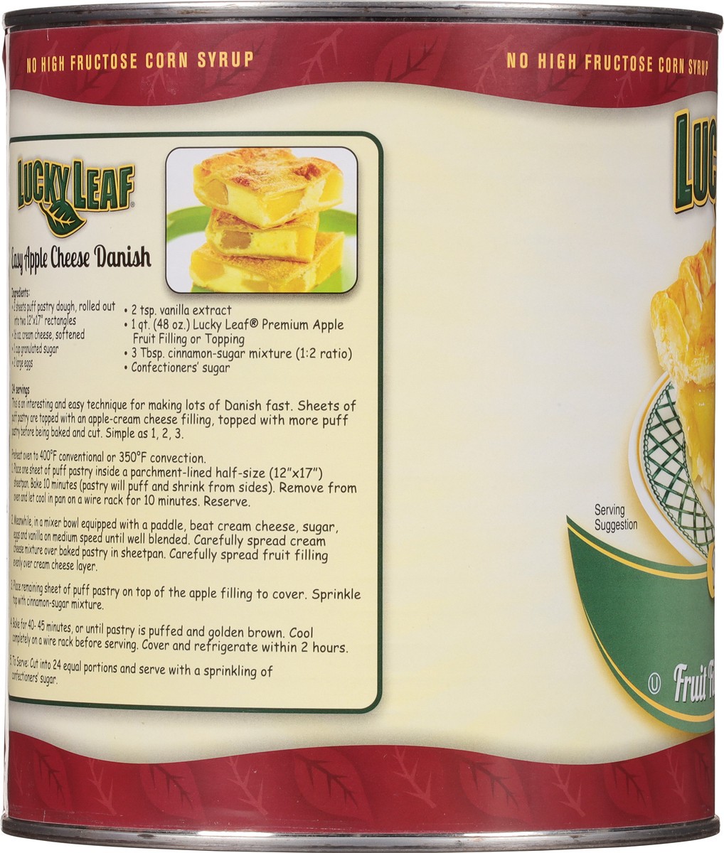 slide 7 of 12, Lucky Leaf Premium Apple Fruit Filling 112 oz, 112 oz