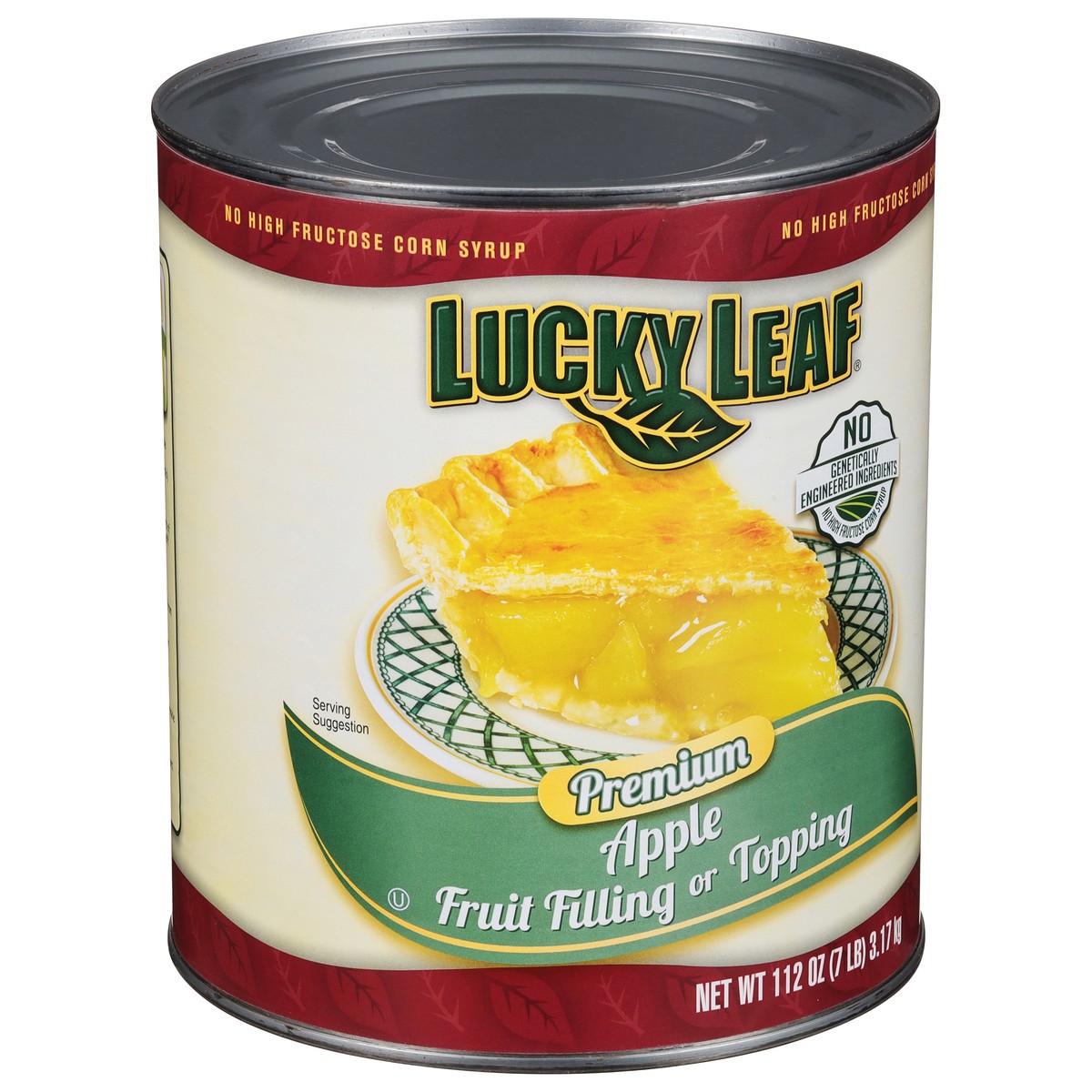 slide 4 of 12, Lucky Leaf Premium Apple Fruit Filling 112 oz, 112 oz