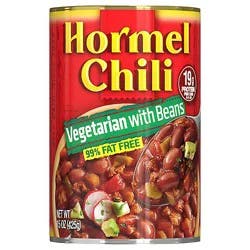 Hormel Chili Vegetarian With Beans 99% Fat Free - 15 Oz
