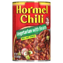 Hormel Chili Vegetarian With Beans 99% Fat Free - 15 Oz