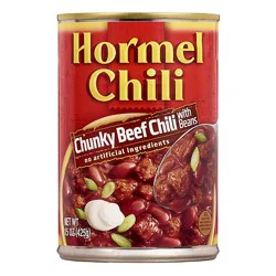 Hormel Chili Chunky With Beans - 15 Oz