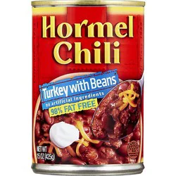 Hormel Chili Turkey With Beans - 15 Oz
