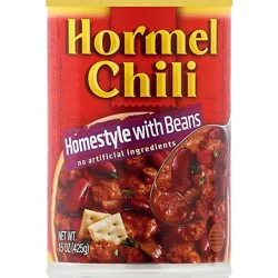 Hormel Chili Homestyle With Beans - 15 Oz