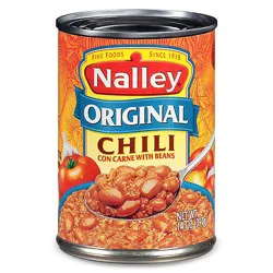Nalley Original Chili Con Carne With Beans - 14 Oz