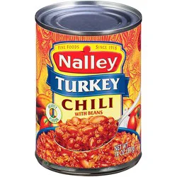 Nalley Turkey Chili With Beans - 14 Oz