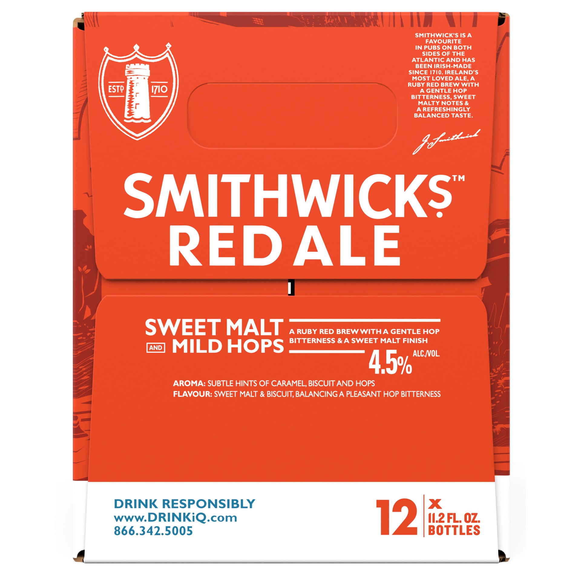 slide 3 of 5, Smithwick's Red Ale Beer 12 ea, 12 ct; 12 oz