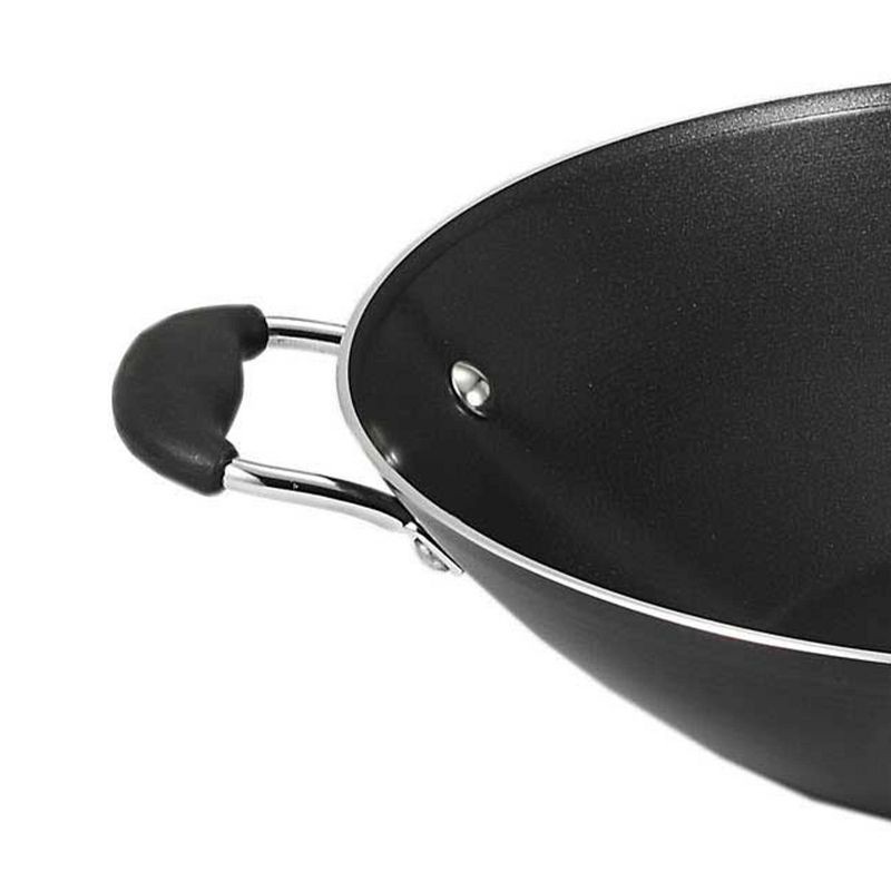 slide 4 of 5, T-fal 14" Specialty Wok, Simply Cook Nonstick Cookware Black, 1 ct