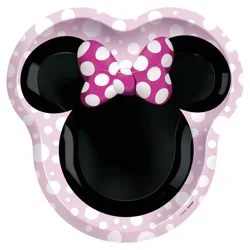 Minnie Mouse 10.5 inch Shaped Plate