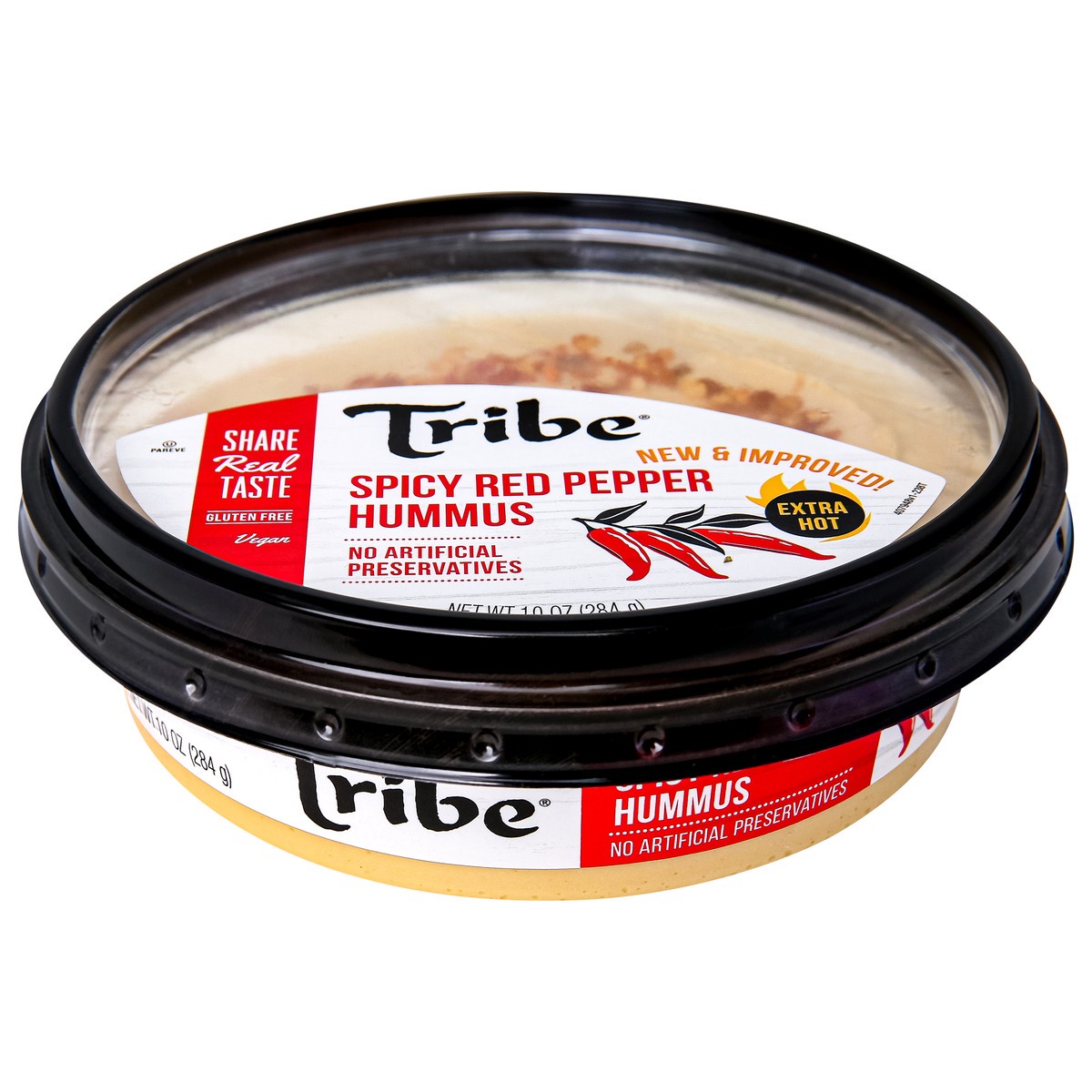 slide 13 of 13, Tribe Spicy Red Pepper Hummus 10oz, 10 oz