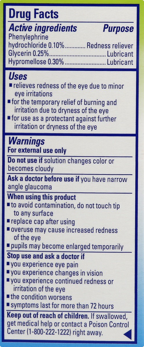 slide 5 of 5, Clear Eyes Pure Relief Multi-Symptom, 0.34 oz