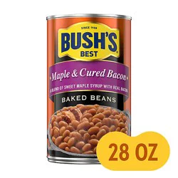 Bush's Maple And Cured Bacon Baked Beans - 28 Oz