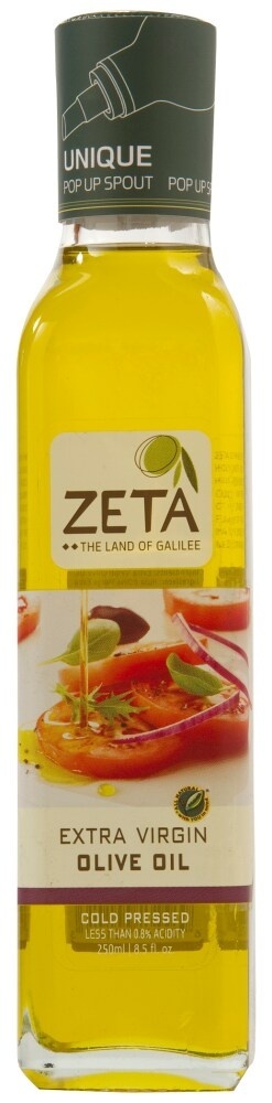 slide 1 of 1, Zeta The Land Of Galilee Extra Virgin Olive Oil, 8.5 fl oz