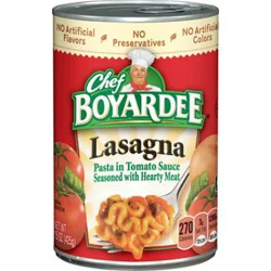 Chef Boyardee Lasagna - 15 Oz