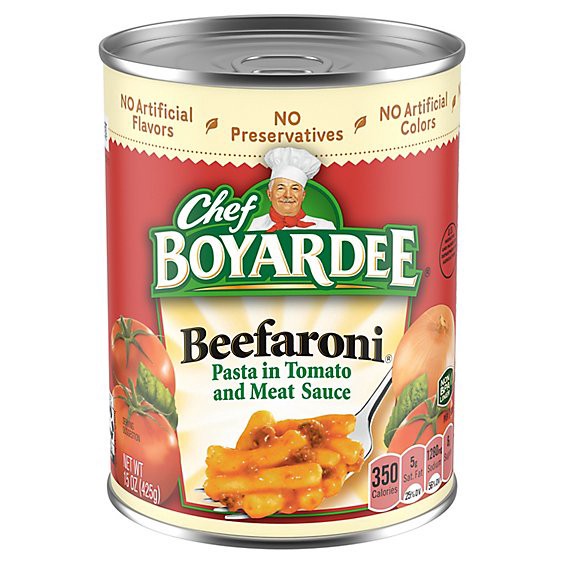 slide 1 of 1, Chef Boyardee Beefaroni Pasta - 15 Oz, 15 oz