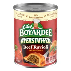 Chef Boyardee Overstuffed Beef Ravioli - 15 Oz
