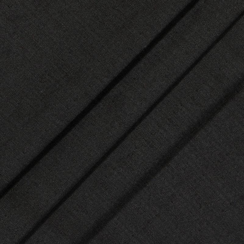 slide 6 of 9, 42"x63" Eclipse Blackout Braxton Thermaback Window Curtain Panel Black, 1 ct