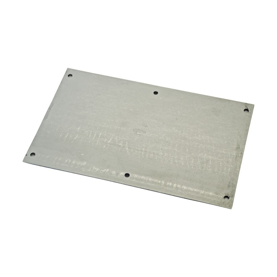 slide 1 of 1, AMERICAN VALVE 5-in x 8-in Steel Plate, 1 ct