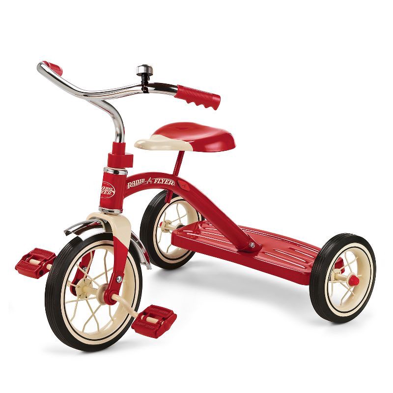 slide 2 of 9, Radio Flyer 10" Classic Tricycle - Red, 1 ct