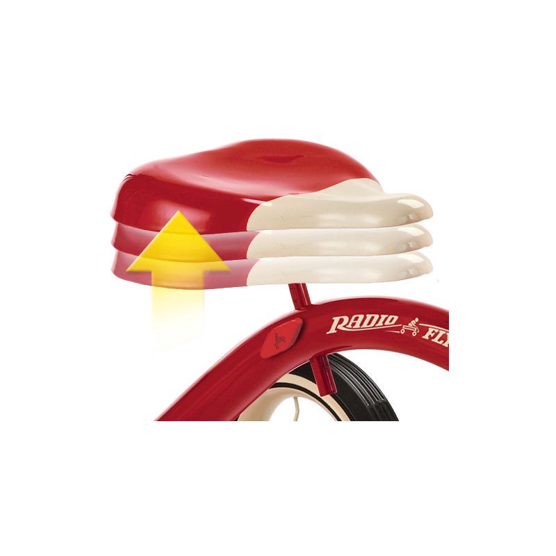 slide 3 of 9, Radio Flyer 10" Classic Tricycle - Red, 1 ct