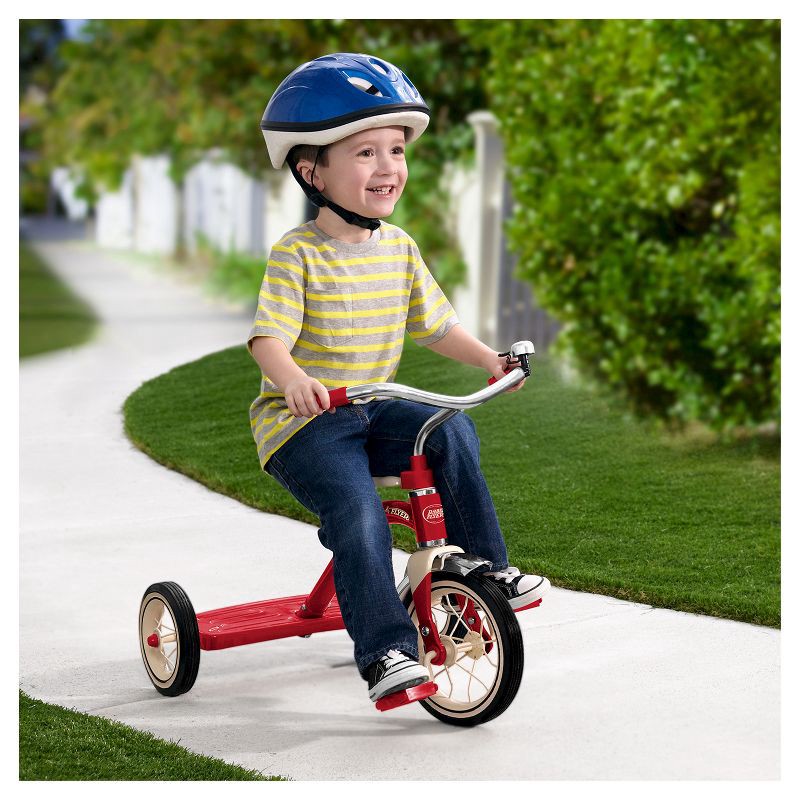 slide 8 of 9, Radio Flyer 10" Classic Tricycle - Red, 1 ct