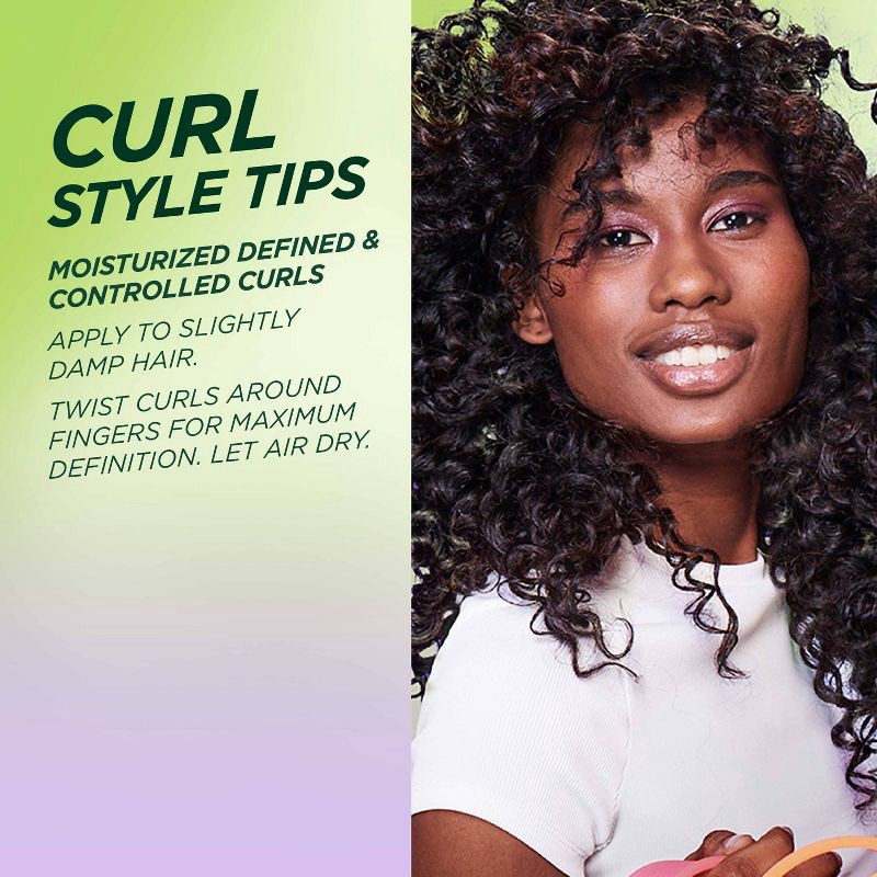 slide 6 of 8, Garnier Fructis Style Curl Sculpt Conditioning Cream Gel - 5.1 fl oz, 5.1 fl oz