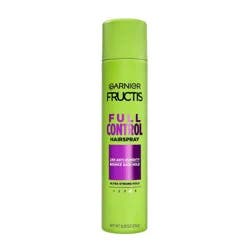 Garnier Fructis Style Full Control Anti-Humidity Ultra Strong Hold Hairspray - 8.25oz: Paraben-Free, For All Hair Types, Aerosol, Daily Use