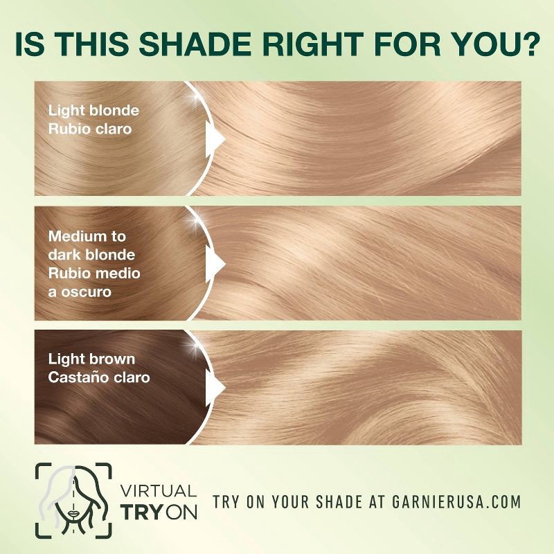 slide 7 of 9, Garnier Nutrisse Nourishing Permanent Hair Color Creme - 100 Extra-Light Natural Blonde, 1 ct