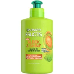 Garnier Fructis Sleek &amp; Shine Intensely Smooth Leave-In Conditioning Cream - 10.2 fl oz