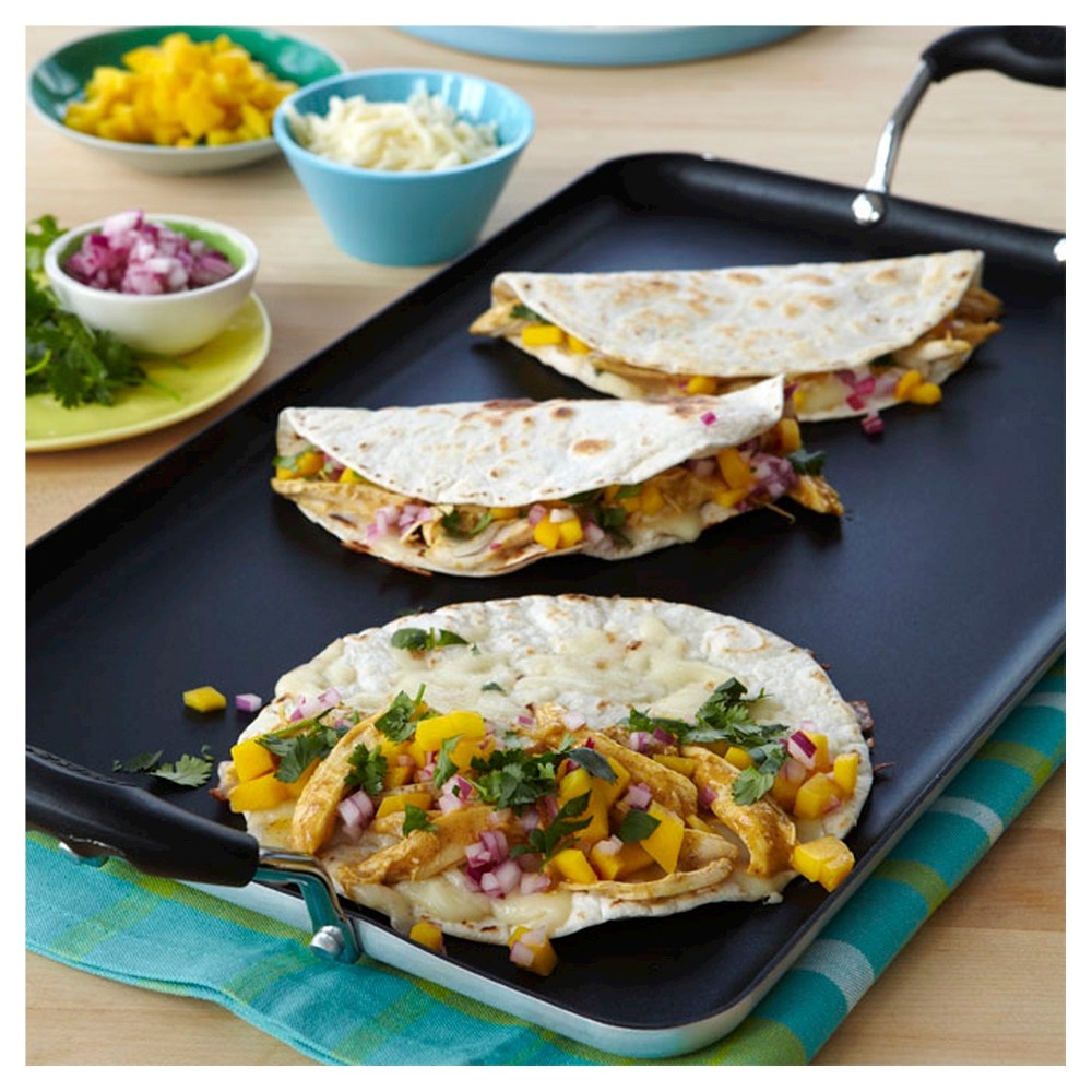 slide 2 of 4, IMUSA Double Burner Griddle, 1 ct