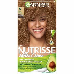 Garnier Nutrisse Nourishing Permanent Hair Color Creme - 73 Dark Golden Blonde