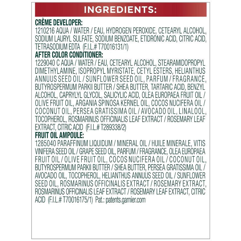 slide 13 of 13, Garnier Nutrisse Ultra Color Nourishing Color Creme - R2 Medium Intense Auburn, 1 ct