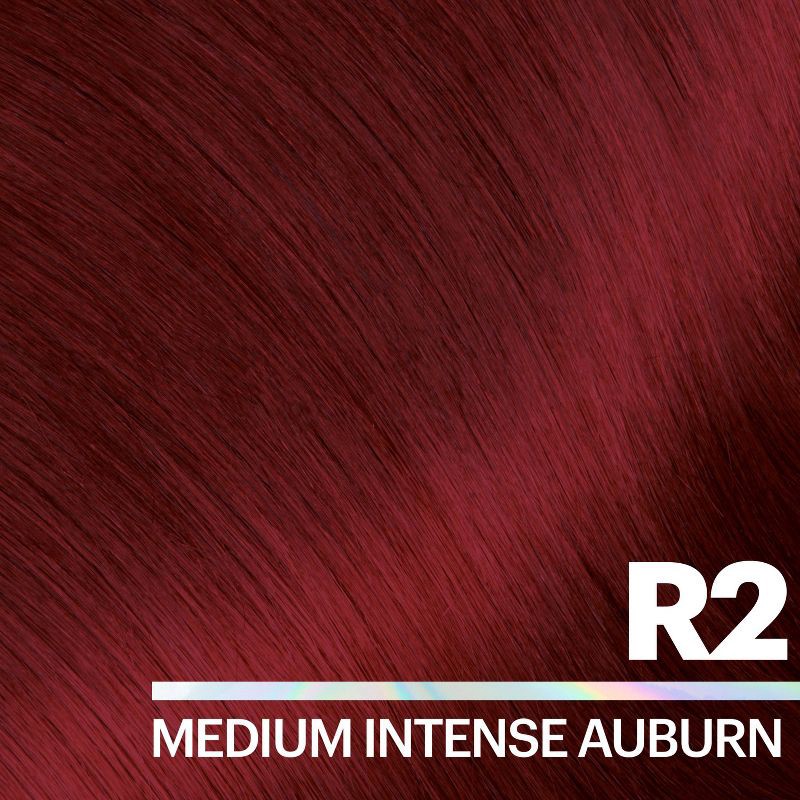 slide 14 of 14, Garnier Nutrisse Ultra Color Nourishing Color Creme - R2 Medium Intense Auburn, 1 ct