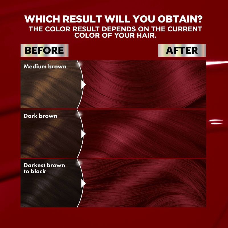 slide 4 of 14, Garnier Nutrisse Ultra Color Nourishing Color Creme - R2 Medium Intense Auburn, 1 ct