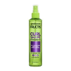 Garnier Fructis Style Curl Shape Defining Spray Gel - 8.5 fl oz: Texturizing, For Curly Hair, Aluminum-Free, Paraben-Free