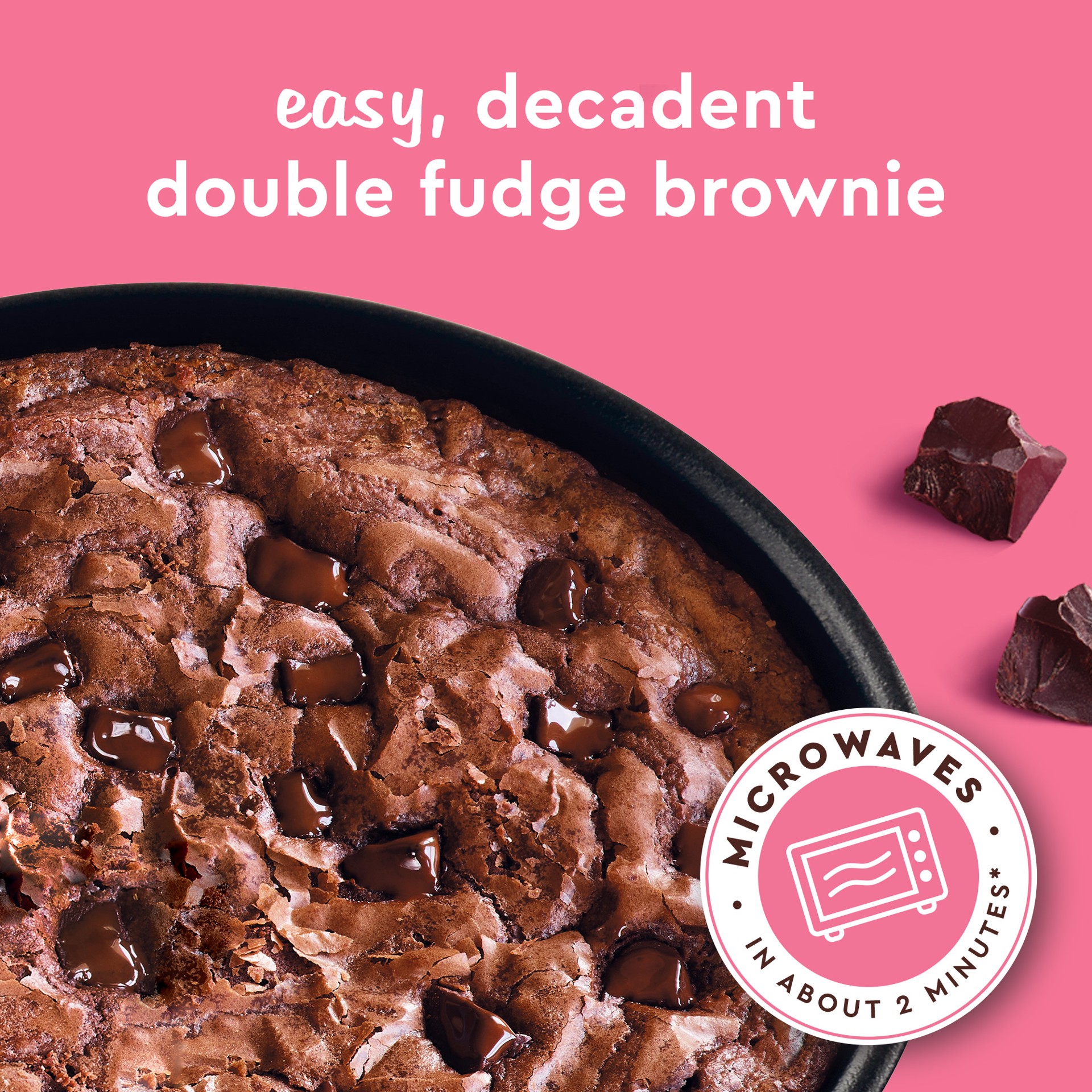 slide 3 of 5, Duncan Hines Mega Chewy Fudge Brownie Mix, 7.2 oz., 7.7 oz