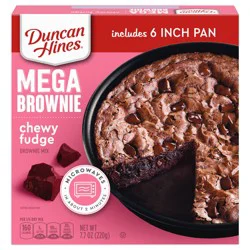 Duncan Hines MEGA Chewy Fudge Brownie Mix, 7.2 oz.