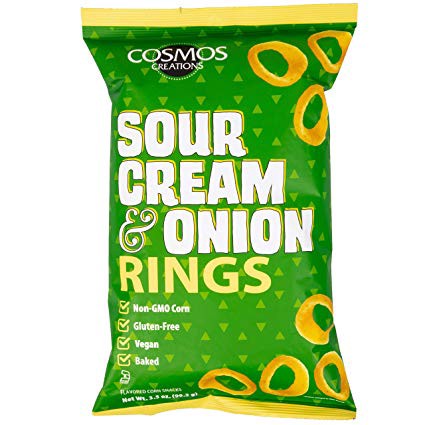 slide 1 of 1, Cosmos Creations Sour Cream & Onion, 3.5 oz